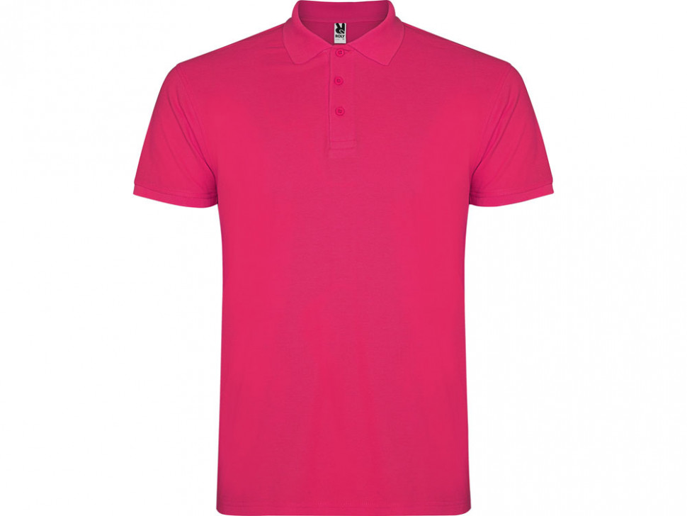 Рубашка поло Star мужская, фуксия