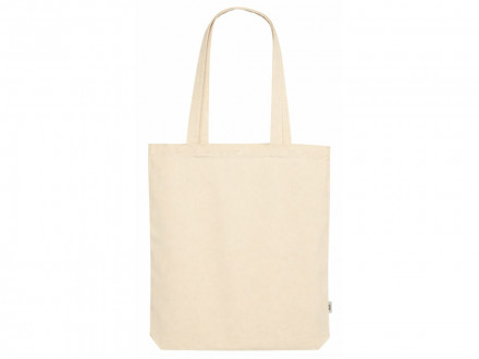 Сумка Твил из хлопка, 210 г/м2, натуральный