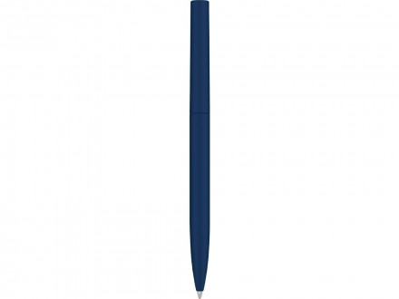 Шариковая ручка  Bright F Gum soft-touch, темно-синий