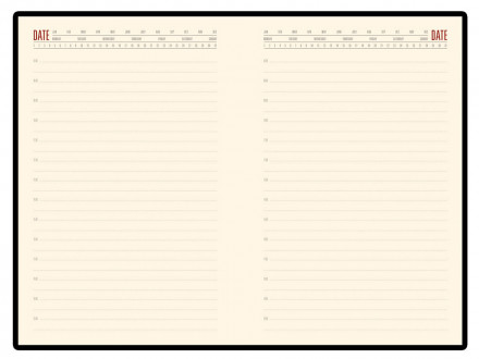 Ежедневник недатированный  А5 LONDON серый