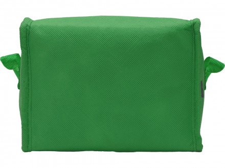 Сумка-холодильник Reviver из нетканого переработанного материала RPET, зеленый