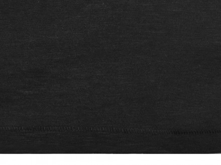 Футболка из джерси с протяжками Portofino унисекс, черный