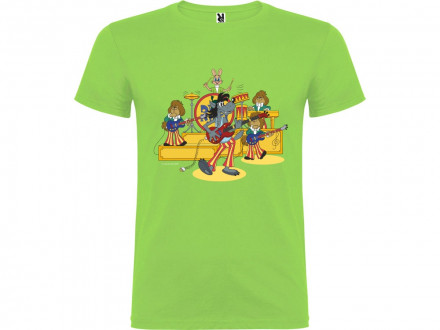 Футболка Ну, погоди! мужская, зеленое яблоко