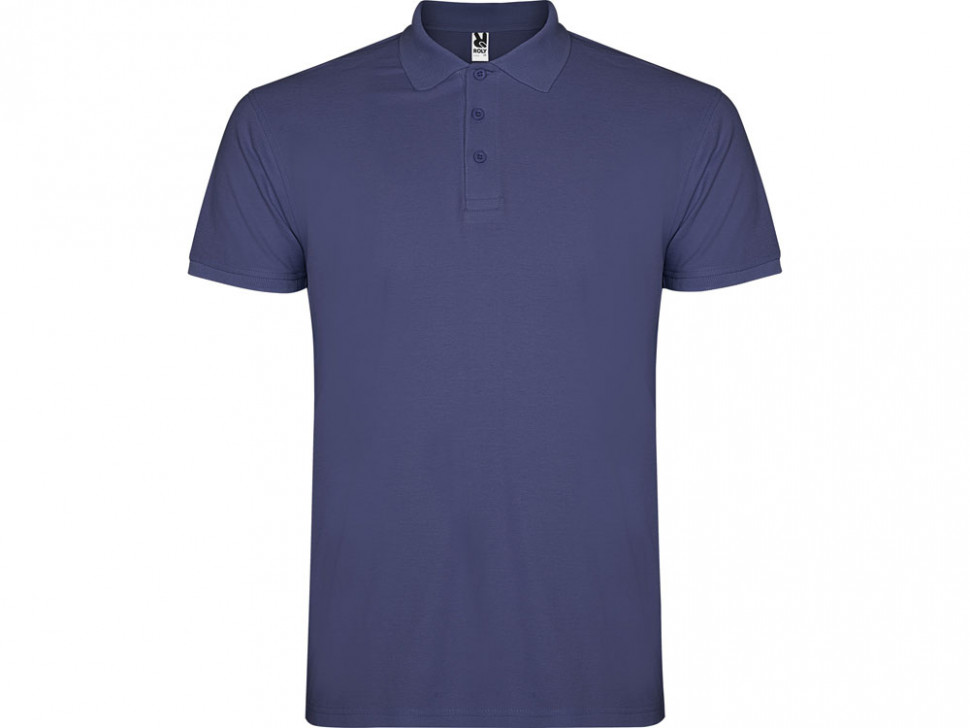 Рубашка поло Star мужская, индиго