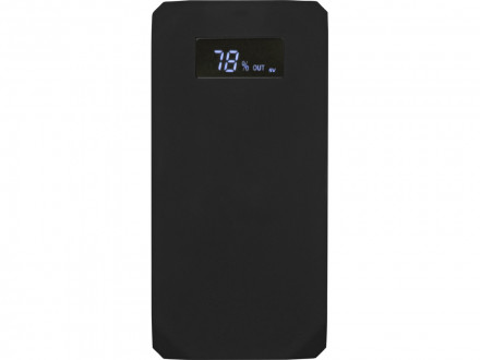 Портативное зарядное устройство Quickr с функцией быстрой зарядки, 10000 mAh, черный