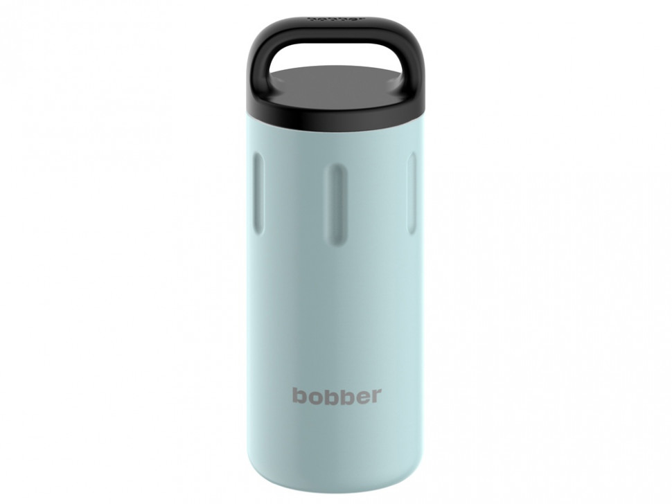 Вакуумный термос с керамическим покрытием бытовой, тм bobber, 590 мл. Артикул Bottle-590 Light Blue (светло-голубой)