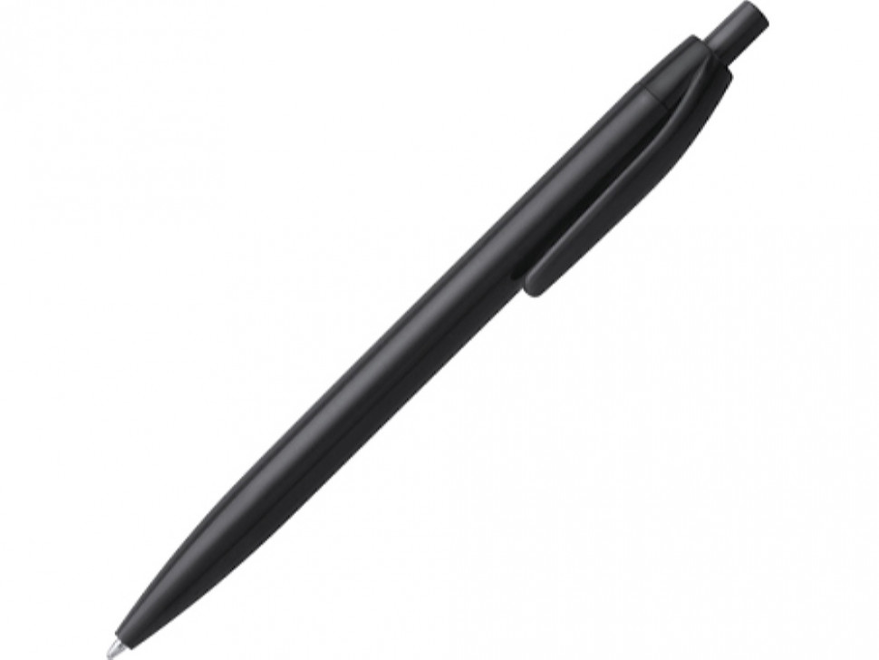 Ручка пластиковая шариковая STIX, синие чернила, черный