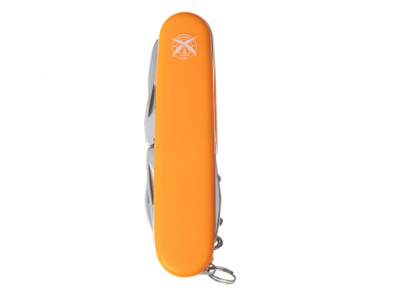 Нож перочинный Stinger, 90 мм, 11 функций, материал рукояти: АБС-пластик (оранжевый)