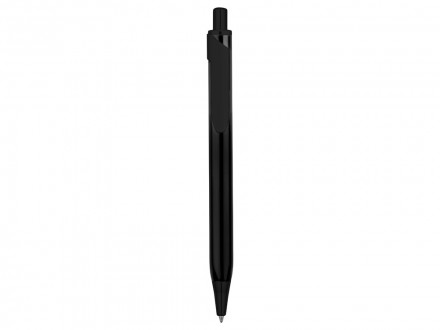 Ручка металлическая шариковая трехгранная Riddle, черный