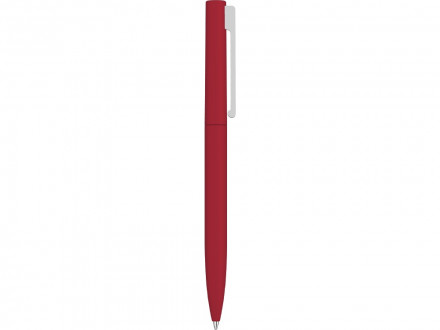 Шариковая ручка  Bright F Gum soft-touch, красный
