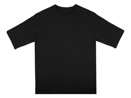 Футболка Berlin к/р оверсайз, 100% хлопок, 180гр, черный