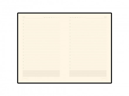 Ежедневник А5 недатированный Zenith, серебристый