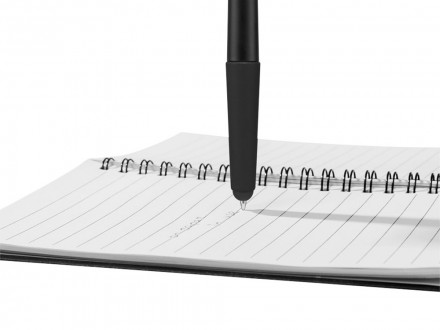 Ручка - стилус Gumi, черный, черные чернила