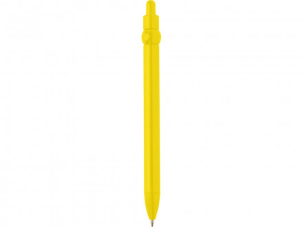 Fidget шариковая ручка из переработанной пластмассы - Желтый