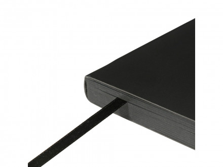 Скетчбук Sketch & Art в мягком переплете 210х140 мм, 48 л. черной бумаги 200 гр., черный