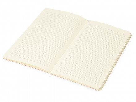 Блокнот Wispy линованный в мягкой обложке, оранжевый (Р)