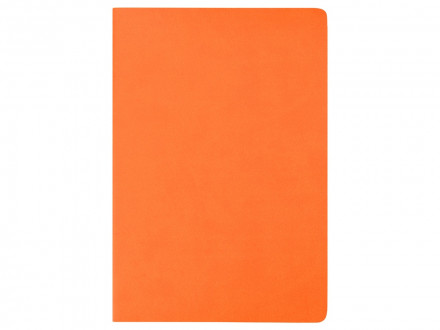 Блокнот Wispy линованный в мягкой обложке, оранжевый (Р)