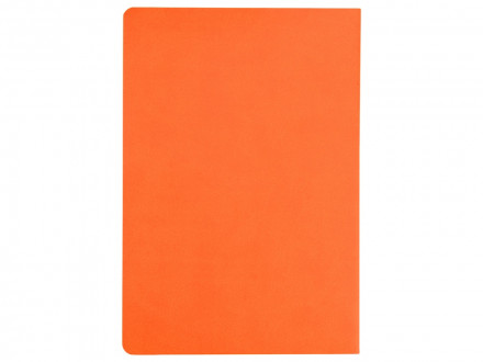 Блокнот Wispy линованный в мягкой обложке, оранжевый (Р)