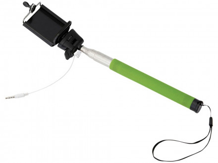 Монопод проводной Wire Selfie, лайм
