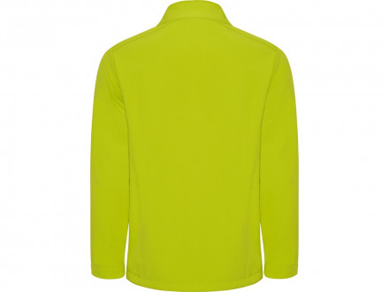 Куртка софтшелл Nebraska детская, лаймовый пунш