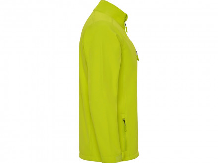 Куртка софтшелл Nebraska детская, лаймовый пунш