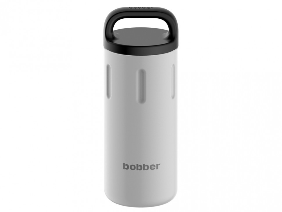Вакуумный термос с керамическим покрытием бытовой, тм bobber, 590 мл. Артикул Bottle-590 Sand Grey (серый)