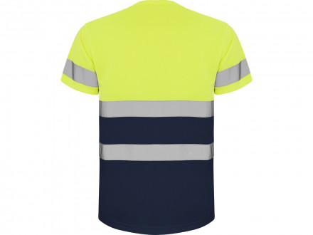 Футболка Delta мужская, нэйви/неоновый желтый