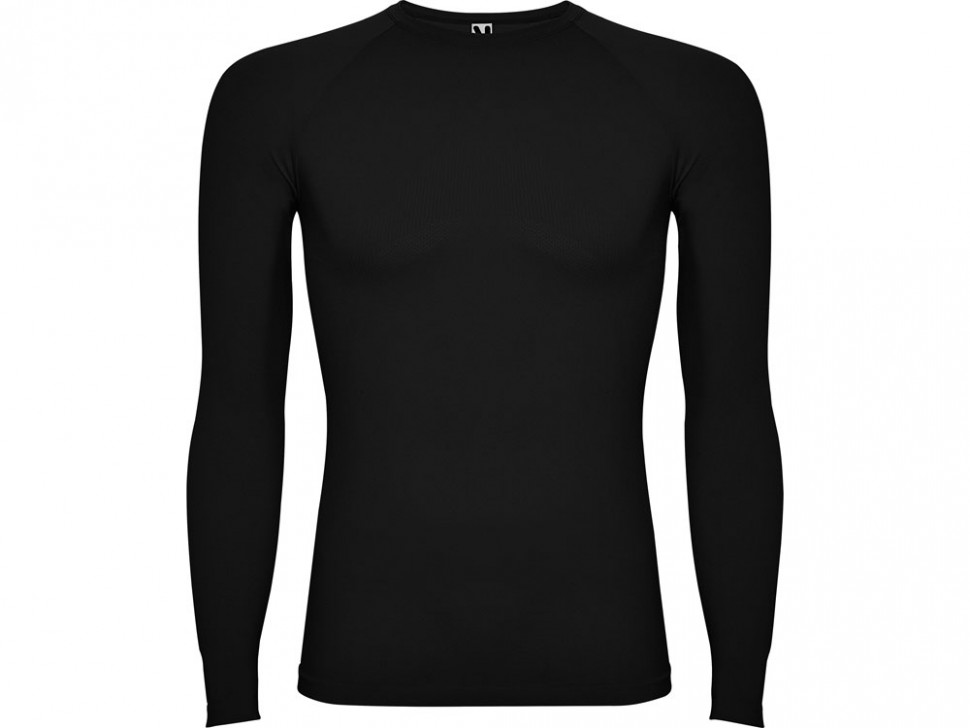 Футболка Prime мужская с длинным рукавом, черный