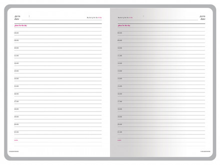 Ежедневник недатированный А6+ Megapolis Color, синий