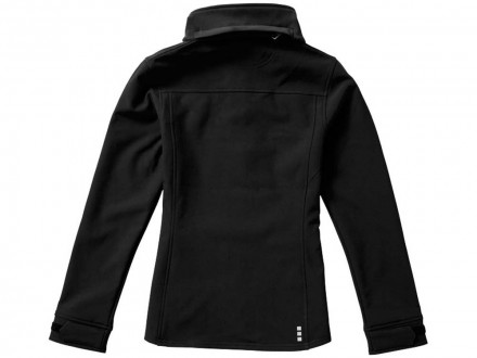 Куртка софтшел Langley женская, черный