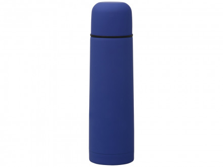 Термос Ямал Soft Touch с чехлом, 500мл, синий