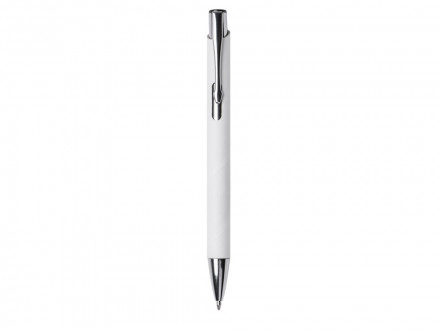 Пластиковая шариковая ручка с корпусом из бумаги Legend Paper, белый