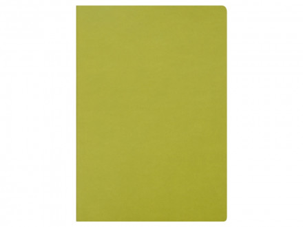 Блокнот Wispy линованный в мягкой обложке, зеленое-яблоко (Р)