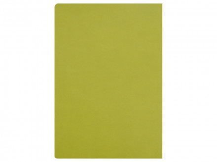 Блокнот Wispy линованный в мягкой обложке, зеленое-яблоко (Р)