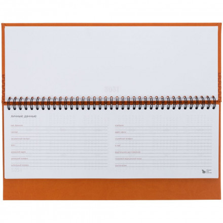 Планинг Brand, датированный, оранжевый