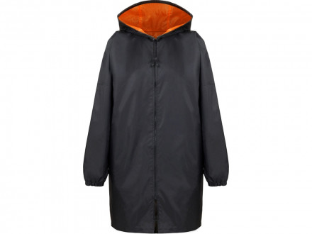 Дождевик Bi-color унисекс, оранжевый/черный
