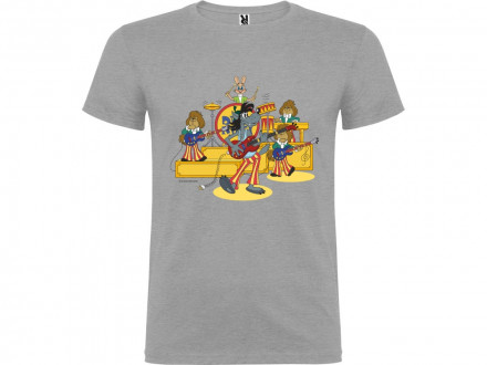 Футболка Ну, погоди! мужская, серый меланж