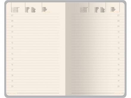 Ежедневник недатированный А5 Megapolis Flex Smart, оранжевый