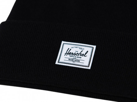 Шапка Herschel Elmer - сплошной черный