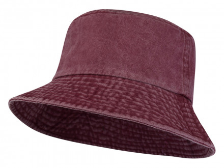 Панама Mitica стираная - Бургунди