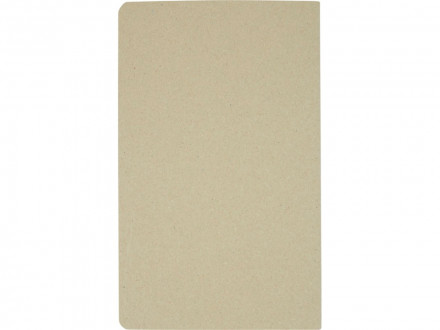 Блокнот Gianna из переработанного картона, натуральный