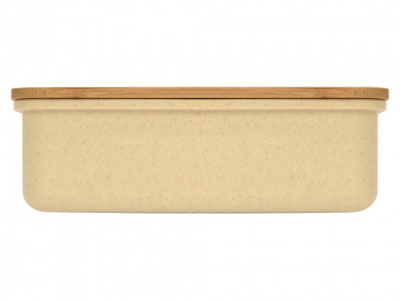 Ланчбокс Lunch с крышкой, бежевый