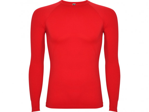 Футболка Prime мужская с длинным рукавом, красный