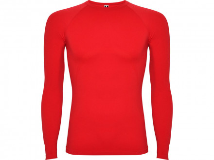 Футболка Prime мужская с длинным рукавом, красный
