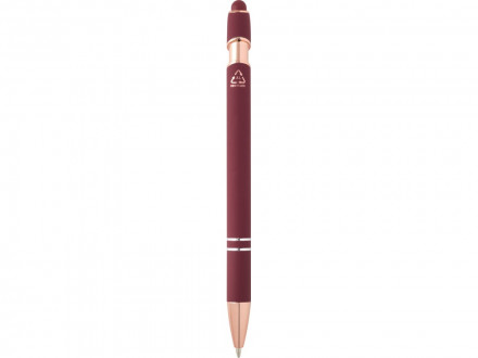 Nanna шариковая ручка с отделкой из розового золота - Бургунди (черные чернила)