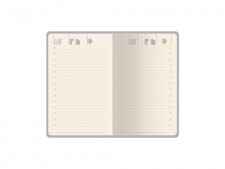 Ежедневник недатированный А5 Megapolis flex smart, зеленый