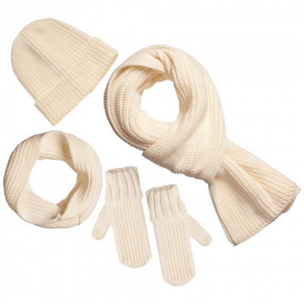 Снуд Nordkyn, молочно-белый