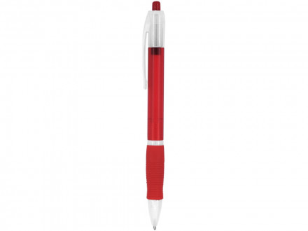 Ручка пластиковая шариковая ONTARIO, красный