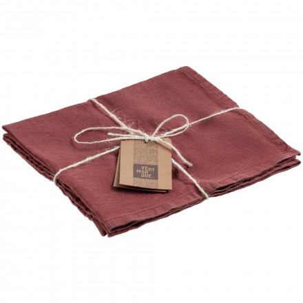 Набор салфеток Fine Line, красный