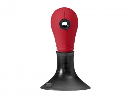 Музыкальный сплиттер-подставка для телефона Spartacus 2 в 1, красный/черный